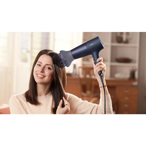 Máy Sấy Tóc Philips BHD510 2300W - Công Nghệ ThermoShield, Sấy Nhanh, Giảm Tổn Hại, 6 Chế Độ Nhiệt và Tóc Bóng Mượt