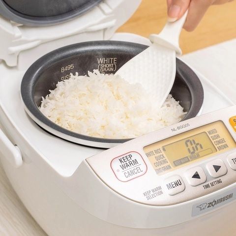 Nồi cơm điện tử Zojirushi NL-BGQ05-WA 0.5L, 450W - Nồi nấu thông minh, chống dính, thiết kế hiện đại, bảo hành 1 năm