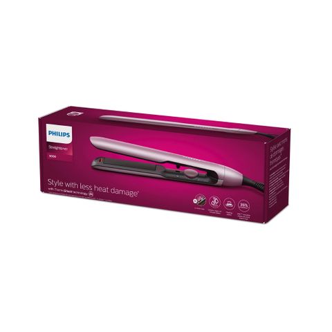 Máy ép tóc Philips BHS530 - Công nghệ ThermoShield, tạo kiểu nhanh, an toàn, bảo hành 2 năm, dễ dàng tạo kiểu thẳng hoặc xoăn