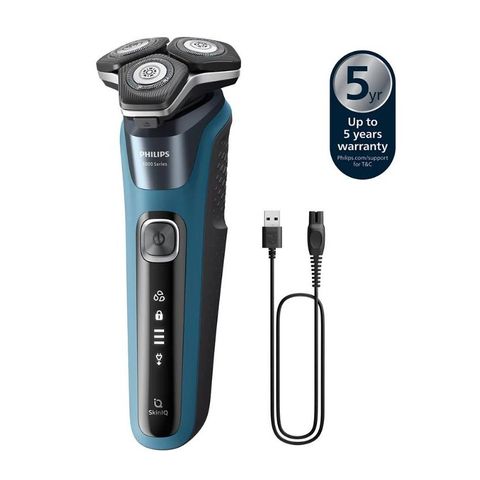 Máy Cạo Râu Philips S5880/20 SkinIQ - Cạo Khô & Ướt, Đầu Cạo Linh Hoạt 360 Độ, Tích Hợp Đầu Tỉa Tóc Mai, Công Nghệ SteelPrecision