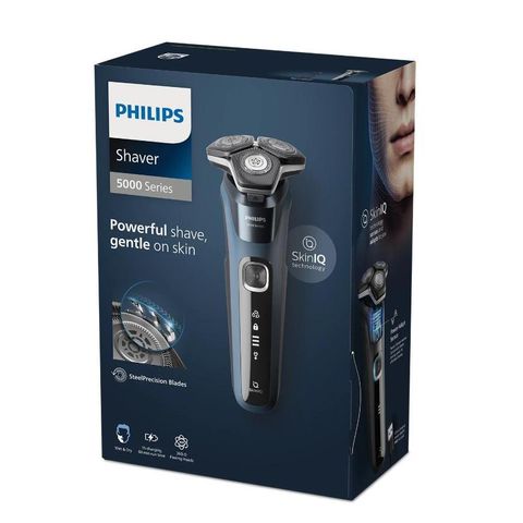 Máy Cạo Râu Philips S5880/20 SkinIQ - Cạo Khô & Ướt, Đầu Cạo Linh Hoạt 360 Độ, Tích Hợp Đầu Tỉa Tóc Mai, Công Nghệ SteelPrecision