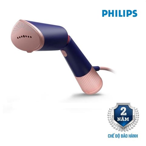 Bàn ủi hơi nước cầm tay Philips STH5030/20 - 1400W, thiết kế nhỏ gọn, ủi đứng/ngang, hoàn hảo cho du lịch, không tạo vết cháy.