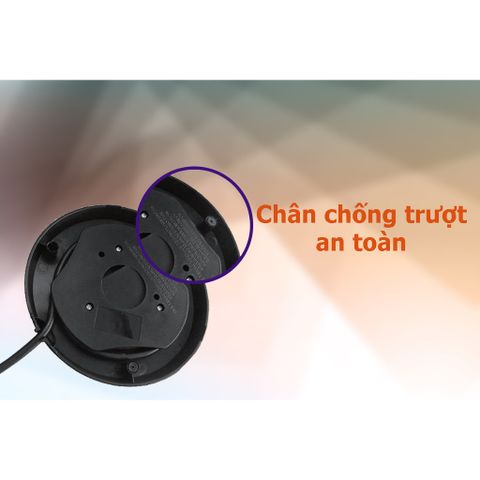 Bình đun nước siêu tốc Philips HD9306 1.5L 1800W - Inox cao cấp, bảo hành 2 năm, thiết kế tiện dụng cho gia đình và văn phòng