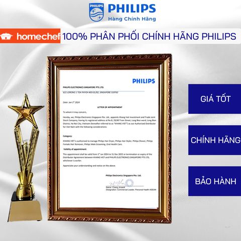 Máy Sấy Tóc Philips BHC015 - 1200W, Công Nghệ ThermoProtect, Thiết Kế Nhỏ Gọn, 3 Chế Độ Sấy, Dễ Dàng Mang Đi Du Lịch