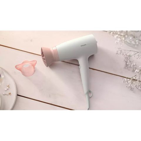 Máy Sấy Tóc Philips BHD300 - 1600W, Công Nghệ ThermoProtect, Thiết Kế Gọn Nhẹ, Bảo Hành 2 Năm, Tạo Kiểu Tóc Dễ Dàng