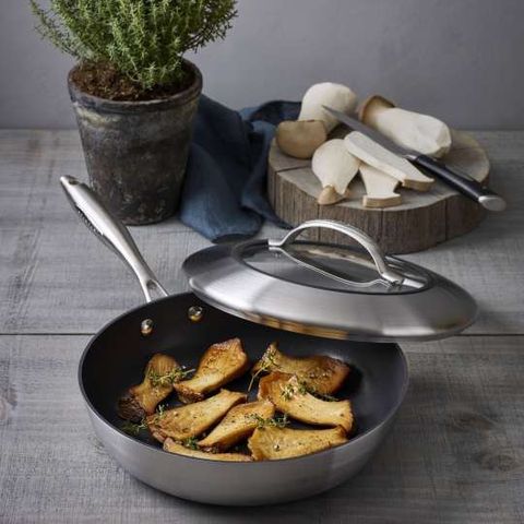 Chảo Chống Dính Liền Khối Scanpan CTX 28cm - 7 Lớp Đúc Sang Trọng Dùng Bếp Từ, An Toàn Chống Dính PFOA - Bảo Hành 3 Năm