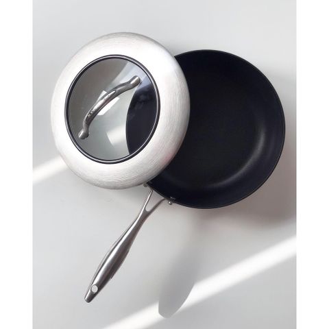 Chảo Chống Dính Liền Khối Scanpan CTX 28cm - 7 Lớp Đúc Sang Trọng Dùng Bếp Từ, An Toàn Chống Dính PFOA - Bảo Hành 3 Năm