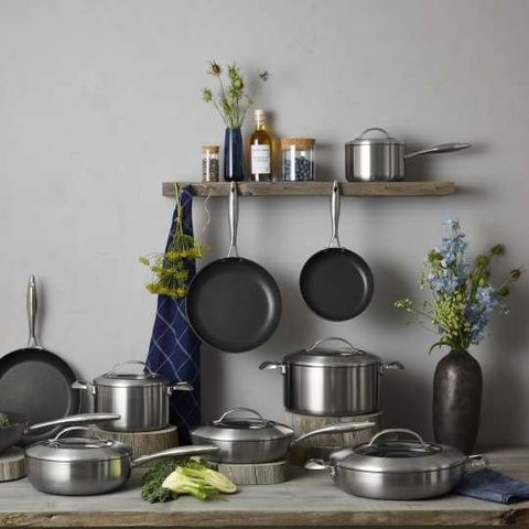 Chảo Chống Dính Liền Khối Scanpan CTX 28cm - 7 Lớp Đúc Sang Trọng Dùng Bếp Từ, An Toàn Chống Dính PFOA - Bảo Hành 3 Năm