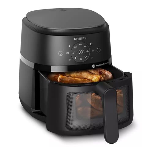 Nồi Chiên Không Dầu Philips 4.2L NA220 - Chiên 0.6kg Thực Phẩm, 13 Chức Năng Nấu, Bảo Hành 2 Năm, Hàng Chính Hãng