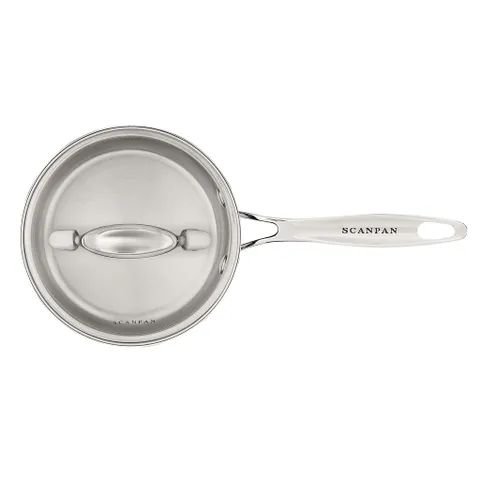 Nồi inox 304 Scanpan Impact 14cm 1.2L - Dùng cho bếp từ, an toàn trong máy rửa bát, thiết kế sang trọng, dễ vệ sinh