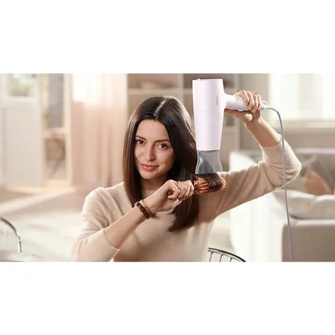 Máy Sấy Tóc Philips BHD500 2100W - Công Nghệ ThermoShield, Ion Gấp 2, 6 Chế Độ Nhiệt & Tốc Độ, Nút Cool Shot, Bảo Hành 2 Năm