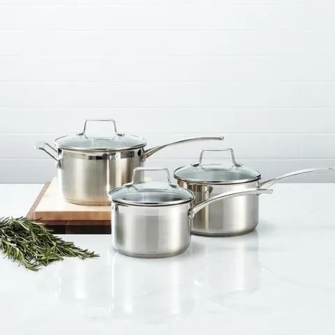 Nồi inox 304 Scanpan Impact 1.8L 16cm - Được thiết kế cho bếp từ, máy rửa bát, truyền nhiệt nhanh, chống xước, an toàn và hiện đại