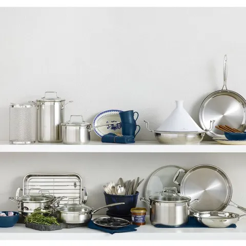 Nồi inox 304 Scanpan Impact 1.8L 16cm - Được thiết kế cho bếp từ, máy rửa bát, truyền nhiệt nhanh, chống xước, an toàn và hiện đại