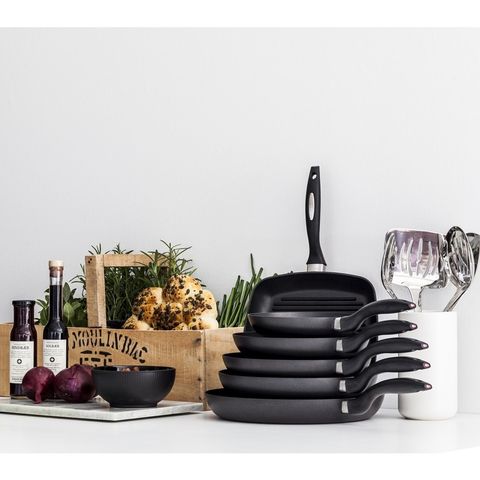 Chảo Chống Dính Scanpan IQ 20cm - Nhôm Đúc An Toàn, Bảo Hành 3 Năm, Phù Hợp Mọi Loại Bếp, Tách Nhiệt Tốt