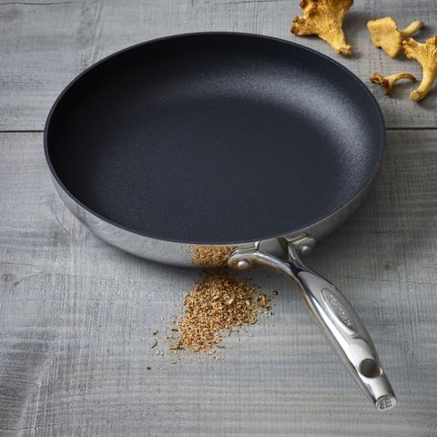 Chảo chống dính Scanpan HaptiQ 28cm cao cấp, dùng bếp từ, lớp Stratanium+ bền đẹp, bảo hành 3 năm, hàng chính hãng Đan Mạch