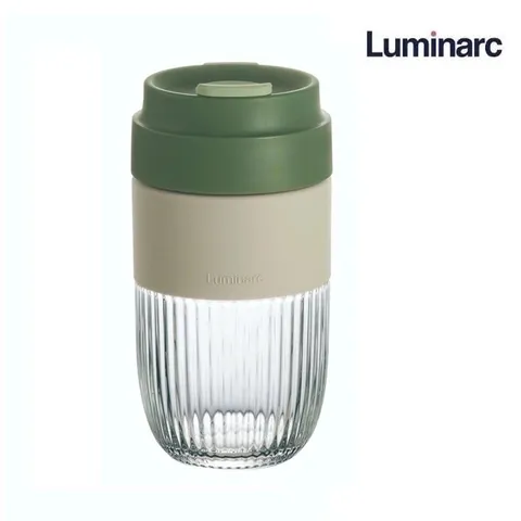 Cốc Thủy Tinh Luminarc Ease 500ml Màu Xanh - Chống Va Đập, Chịu Nhiệt, Dễ Dàng Mang Theo, An Toàn, Dụng Cụ Nhà Bếp Tiện Ích