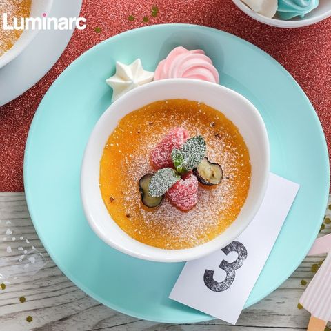 Bộ 4 Khay Nướng Thủy Tinh Mini Luminarc Smart Cuisine 11cm - An Toàn Với Lò Vi Sóng và Lò Nướng, Hàng Chính Hãng Pháp