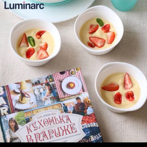 Bộ 4 Khay Nướng Thủy Tinh Mini Luminarc Smart Cuisine 11cm - An Toàn Với Lò Vi Sóng và Lò Nướng, Hàng Chính Hãng Pháp