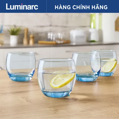 Bộ 6 Cốc Thủy Tinh Luminarc J1584 320ml - Thủy Tinh Không Chì, An Toàn Sức Khỏe, Thiết Kế Hiện Đại