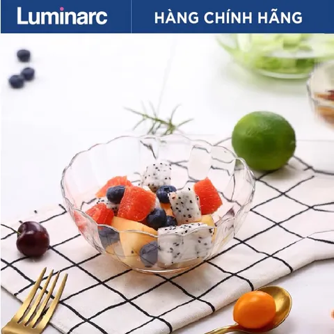 Bộ 10 bát thủy tinh Luminarc Arcade 12cm G2702*10 - An toàn cho sức khỏe, chồng chất tiện lợi, phù hợp cho mọi bữa ăn
