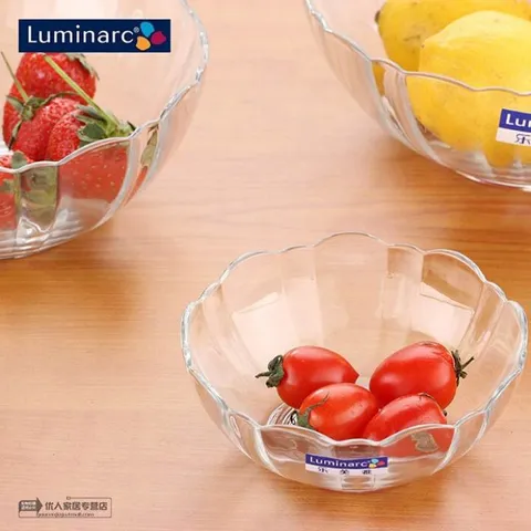 Bộ 6 bát chén thủy tinh Luminarc Arcade 12cm G2702*6 - An toàn, chống xước, thiết kế hiện đại cho bếp nhà bạn
