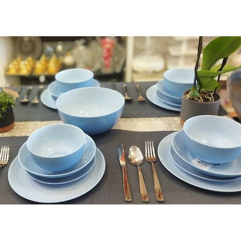 Bát Tô Thủy Tinh Luminarc Diwali Xanh Dương 14.5cm P2017 - Hàng Chính Hãng An Toàn Và Hiện Đại Cho Bếp Nhà