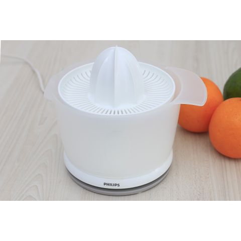Máy Vắt Cam Philips HR2738 - Công Suất 25W, Dung Tích 0.5 Lít, Thiết Kế Tiện Lợi, Bảo Hành 2 Năm, Hàng Chính Hãng