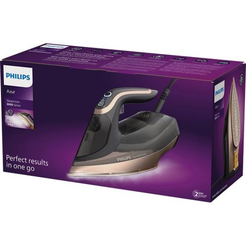 Bàn ủi hơi nước Philips DST8041 - Công suất 3000W, Hơi phun mạnh 260g, Công nghệ OptimalTEMP, Bảo hành 2 năm