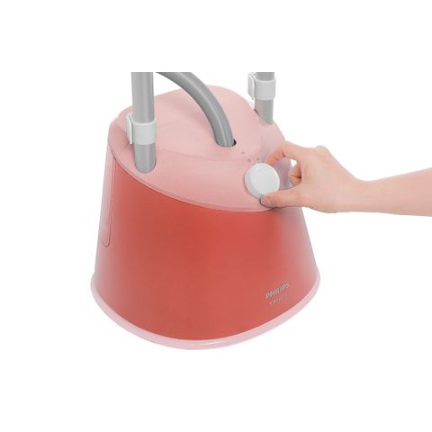 Bàn ủi hơi nước đứng Philips STE1020 - Công suất 1800W, dung tích 1.8L, chống nhỏ giọt, bảo hành 2 năm, hàng chính hãng