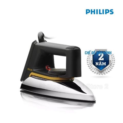 Bàn ủi khô Philips HD1172/01 950W - Thiết kế nhỏ gọn, chống dính, dễ dùng cho mọi chất liệu vải, lý tưởng cho du lịch