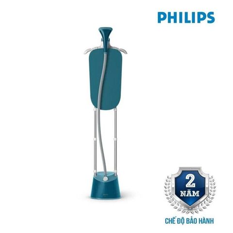 Bàn ủi hơi nước đứng Philips STE1040/20 1800W - Bàn là đa năng, chế độ phun hơi an toàn cho mọi loại vải, tiệt trùng 99,9% vi khuẩn