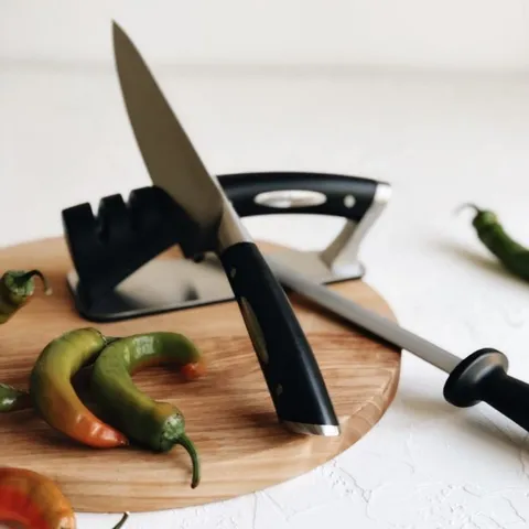 Dao thái thịt Scanpan Classic 15cm - Dao bếp đa năng chất lượng cao, thép không gỉ, thiết kế chuyên nghiệp cho đầu bếp.
