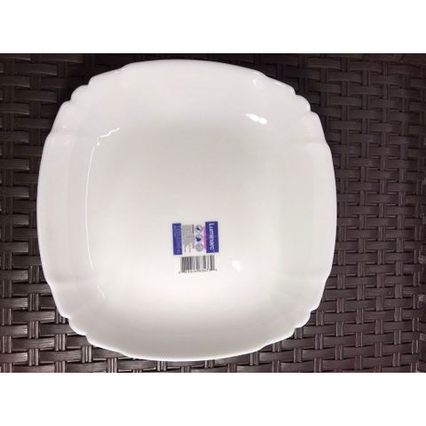 Bộ 6 Đĩa Thủy Tinh Sâu Đáy Lotusia 22cm - Sang Trọng, An Toàn Cho Mọi Bữa Ăn - Dùng Trong Lò Vi Sóng Và Máy Rửa Bát