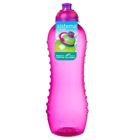 Bình Đựng Nước Twist Sip Sistema 620ml Không Chứa BPA - An Toàn Cho Du Lịch, Thể Thao, Picnic - Sản Phẩm Xuất Xứ New Zealand