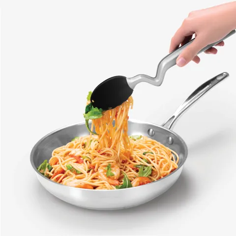 Kẹp Thực Phẩm Dreamfarm Clongs 23cm - Kẹp Siêu Bền Thép Không Gỉ, Đầu Silicon Chịu Nhiệt, Dễ Dàng Vệ Sinh, Hàng Chính Hãng