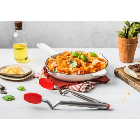 Kẹp Thực Phẩm Dreamfarm Clongs 23cm - Kẹp Siêu Bền Thép Không Gỉ, Đầu Silicon Chịu Nhiệt, Dễ Dàng Vệ Sinh, Hàng Chính Hãng