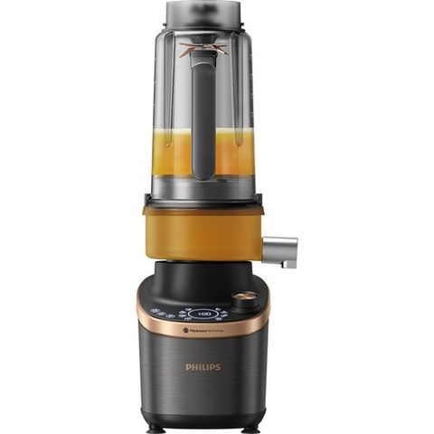 Máy Xay Lật Ép Tốc Độ Cao Philips HR3770 - Công Suất 1500W, Dùng Để Xay Sinh Tố, Nước Ép Không Còn Xơ Bã, Bảo Hành 2 Năm