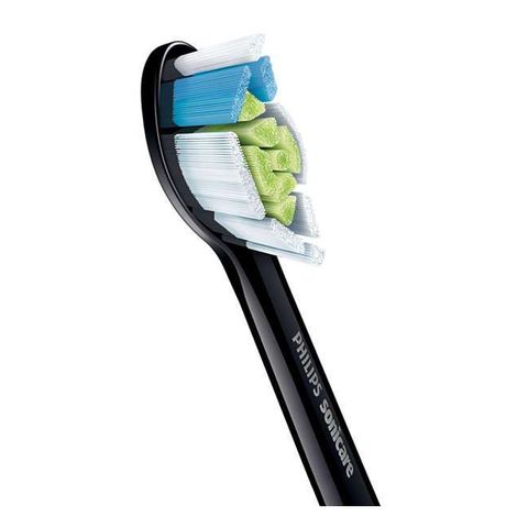 Bộ 4 Đầu Bàn Chải Sonic Philips HX6064/96 Màu Đen - Đầu Thay Thế Cho Máy Đánh Răng DiamondClean, Tăng Cường Nụ Cười Sáng Rạng Rỡ