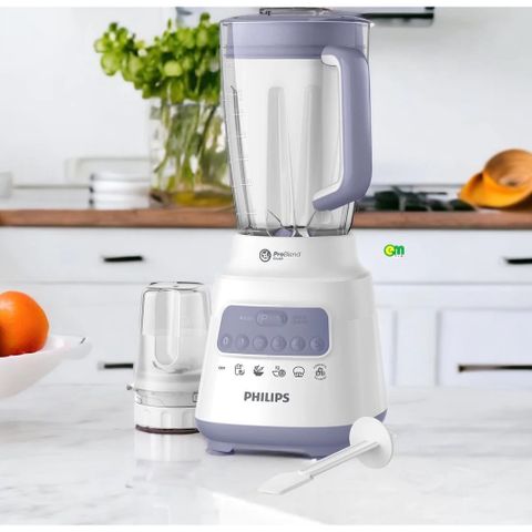 Máy Xay Sinh Tố Philips HR2221 - Công Suất 700W, Dung Tích 1.5L, ProBlend Crush, Bảo Hành 2 Năm, Hàng Chính Hãng