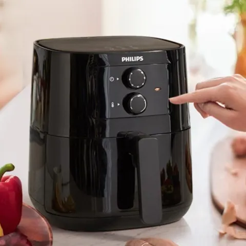 Nồi chiên không dầu Philips Rapid Air HD9200, 4.2L-0.8kg, công suất 1400W, bảo hành 2 năm