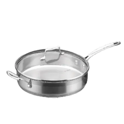 Chảo Inox 304 Cao Cấp Scanpan Impact 28cm - Đáy 3 Lớp, Dùng Bếp Từ, An Toàn Máy Rửa Bát, Sang Trọng, Thời Thượng
