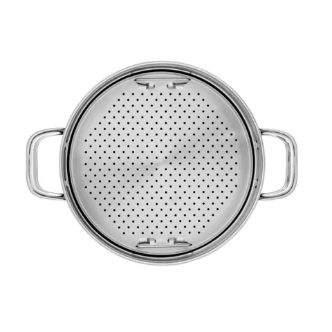 Xửng Hấp Inox 304 Scanpan TechNIQ 26cm - Vỉ Hấp Chất Lượng Cao, Có Thể Tháo Rời, Dùng Máy Rửa Bát, Dễ Dàng Vệ Sinh
