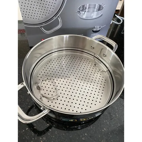 Xửng Hấp Inox 304 Scanpan TechNIQ 26cm - Vỉ Hấp Chất Lượng Cao, Có Thể Tháo Rời, Dùng Máy Rửa Bát, Dễ Dàng Vệ Sinh