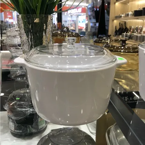 Nồi thủy tinh Luminarc Blooming H6007TU, dung tích 3L, dùng bếp từ, sản xuất tại Pháp | Hàng chính hãng