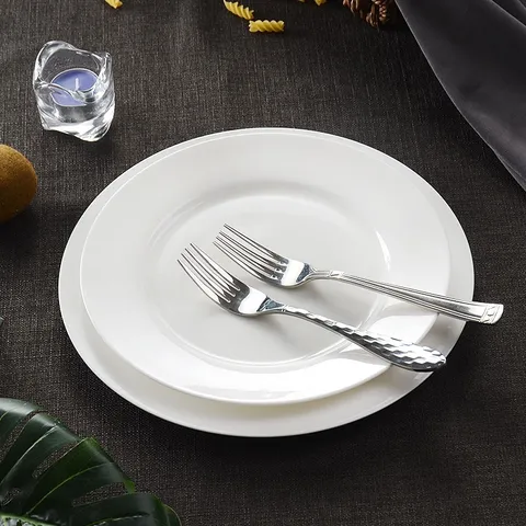 Bộ đĩa thủy tinh Luminarc Everyday 12 chi tiết EV12H - An toàn lò vi sóng, máy rửa bát, thiết kế hiện đại và tinh tế cho nhà bếp
