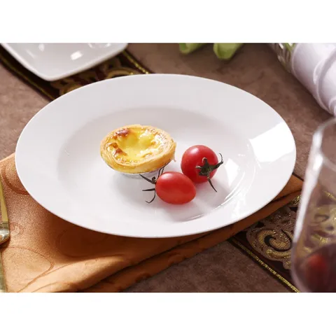 Bộ đĩa thủy tinh Luminarc Everyday 12 chi tiết EV12H - An toàn lò vi sóng, máy rửa bát, thiết kế hiện đại và tinh tế cho nhà bếp
