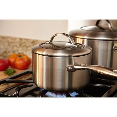 Nồi inox chống dính Scanpan CTX 1.8L - Thiết kế liền khối, sử dụng trên bếp từ, bảo hành 3 năm, an toàn cho sức khỏe