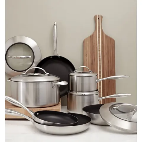 Nồi inox chống dính Scanpan CTX 1.8L - Thiết kế liền khối, sử dụng trên bếp từ, bảo hành 3 năm, an toàn cho sức khỏe
