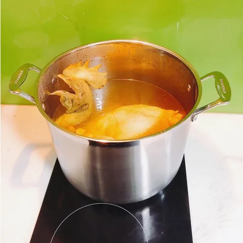 Nồi inox Scanpan Impact 28cm 12L - Nồi luộc gà cao cấp, chống dính, dùng trên mọi loại bếp, dễ dàng vệ sinh, thiết kế hiện đại