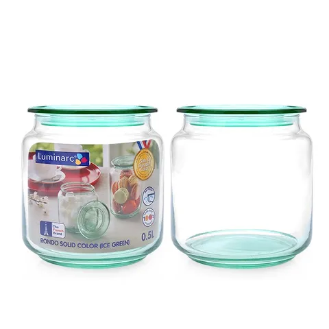 Bộ hũ thủy tinh đựng thực phẩm, gia vị Luminarc Rondo 3 chi tiết L1303*3 - 0.5L